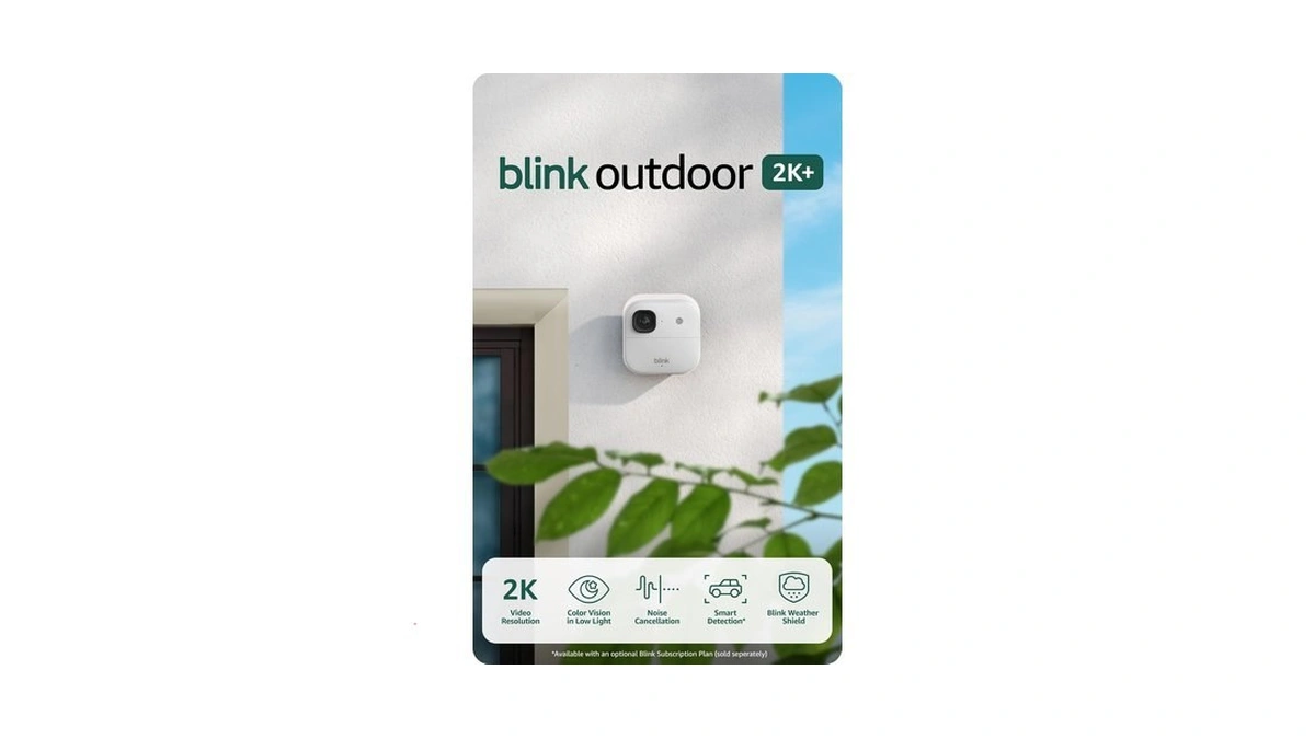 Blink Outdoor 2k+ (newest Model) β Wireless Smart Security Camera,