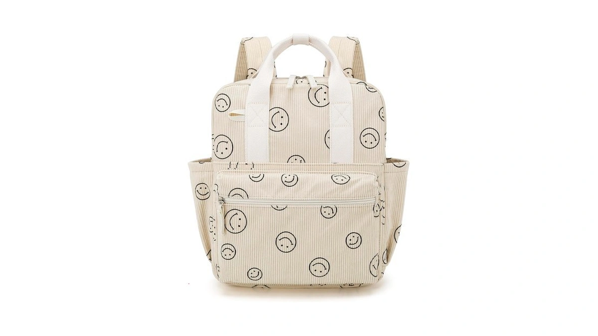 Cloudwings Corduroy Toddler Backpack For Boys - Kids Preschool Backpack