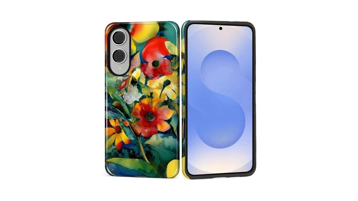 Wqwaxxc Compatible With Samsung Galaxy S25 Edge Case,glossy 2-in-1 Sleek