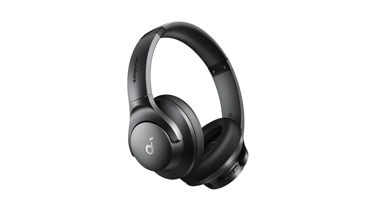 Soundcore By Anker Q20i Hybrid Active Noise Cancelling Headphones, Black