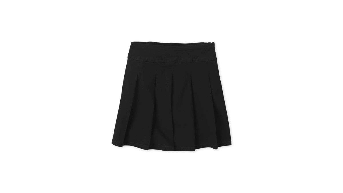 The Children Place Girls Pleated Skortblack S...