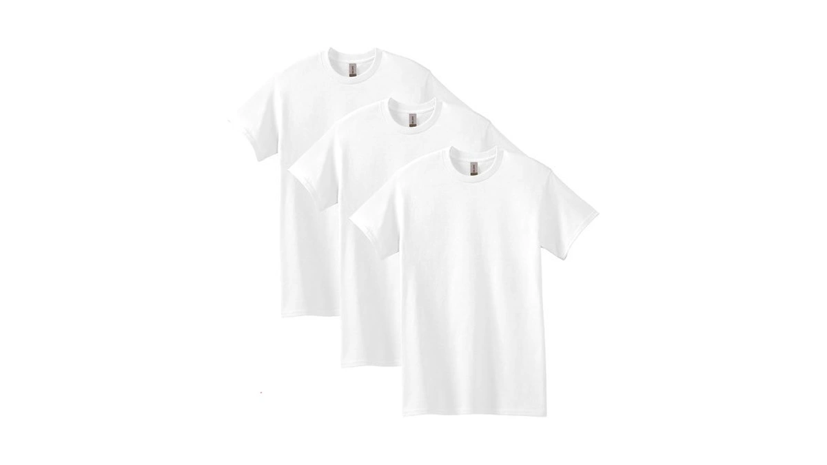 Gildan Mens Heavy Cotton T-shirt, Style G5000, Multipack T Shirt,