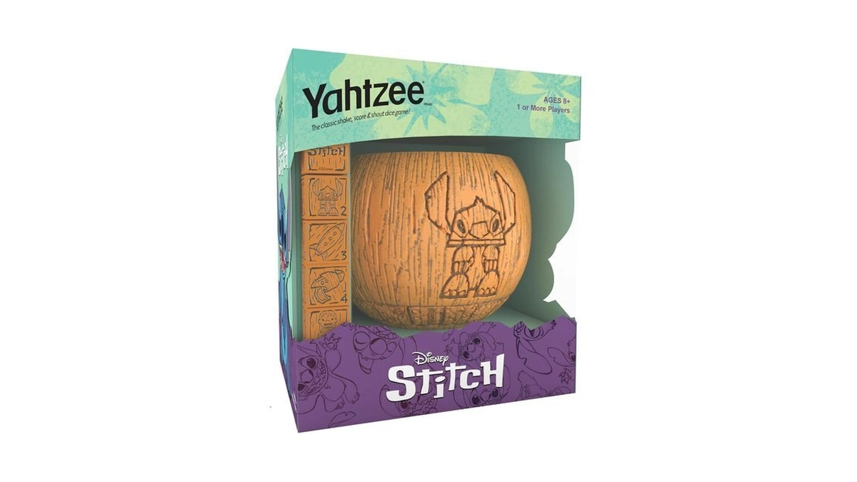 Amazon : Yahtzee: Disney Stitch, Collectible Tiki