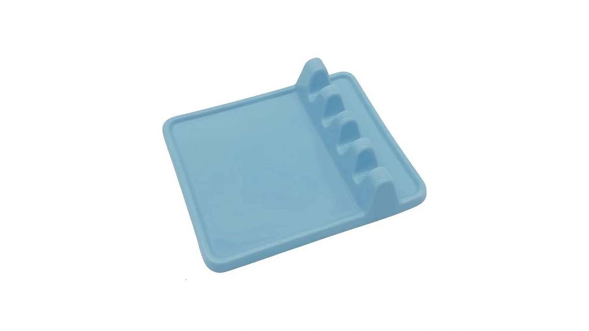 Ceramic Spoon Rest & Kitchen Utensil Rest, Heat-resistant Drip Pad