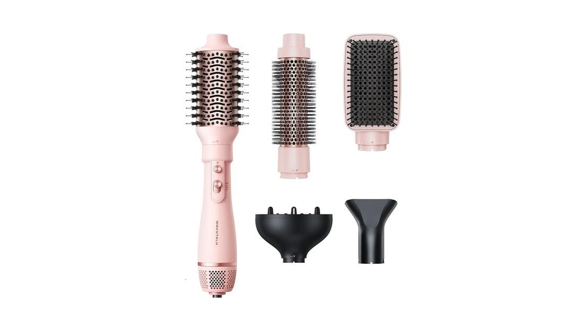 Blow Dryer Brush Set, Wavytalk Air Sculpt 5-in-1 Hot Air