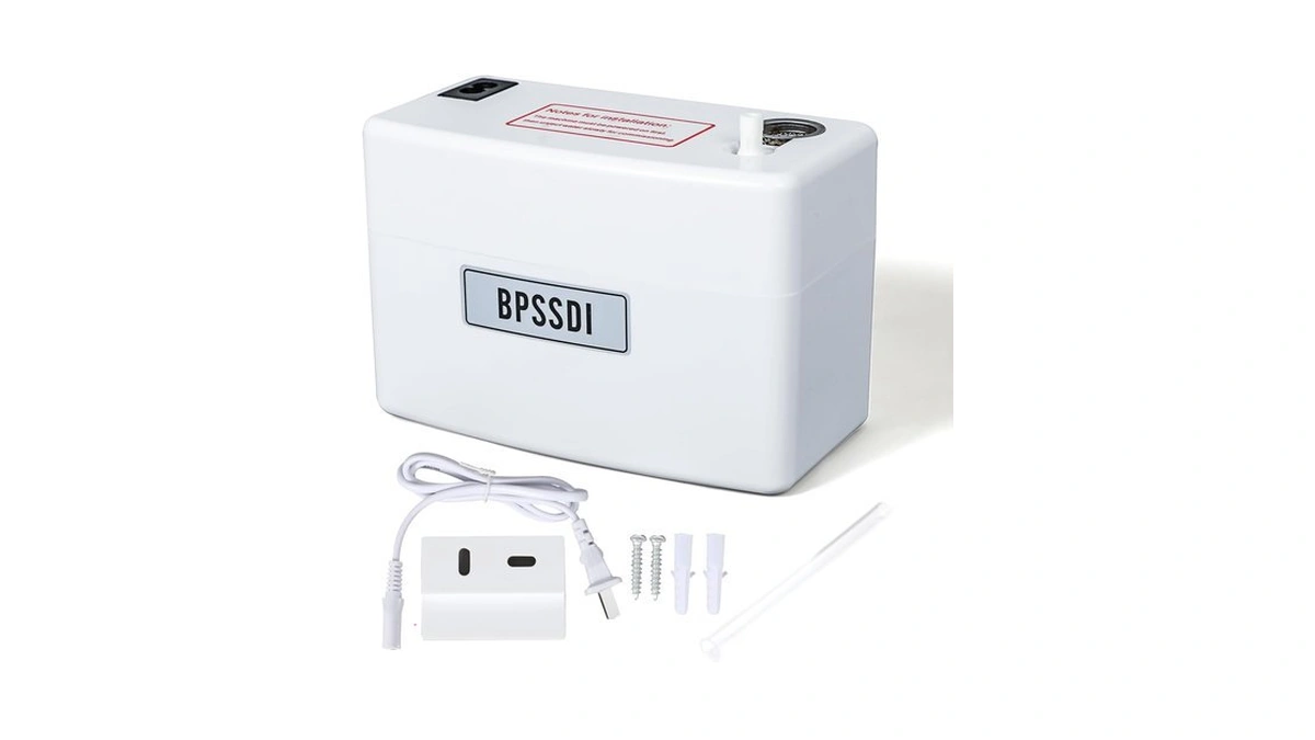 Bpssdi Condensate Pump, 24l/h Flow, 33ft Max Lift, 110v/220v, For