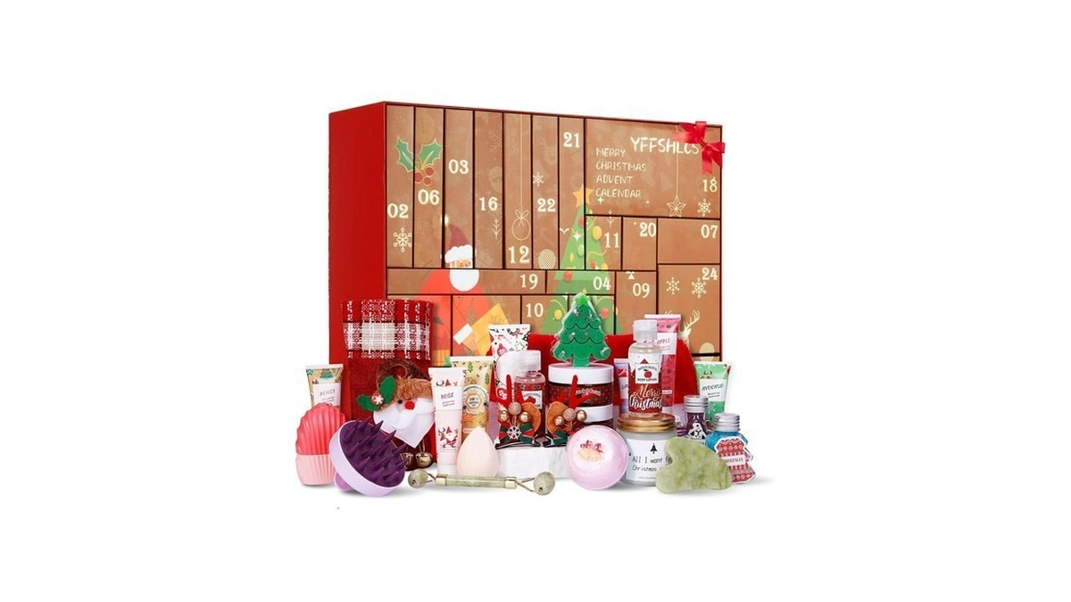 Advent Calendar 2026, 24 Days Of Beauty Advent Calendar, Bath
