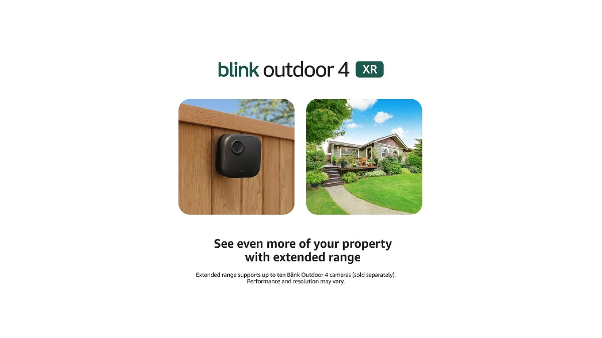 Blink Outdoor 4 Xr – Two-year Battery Wireless Camera With