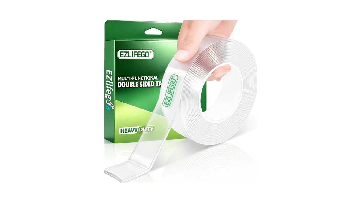 Ezlifego Heavy Duty Invisible Bond Nano Double Sided Mounting Tape,