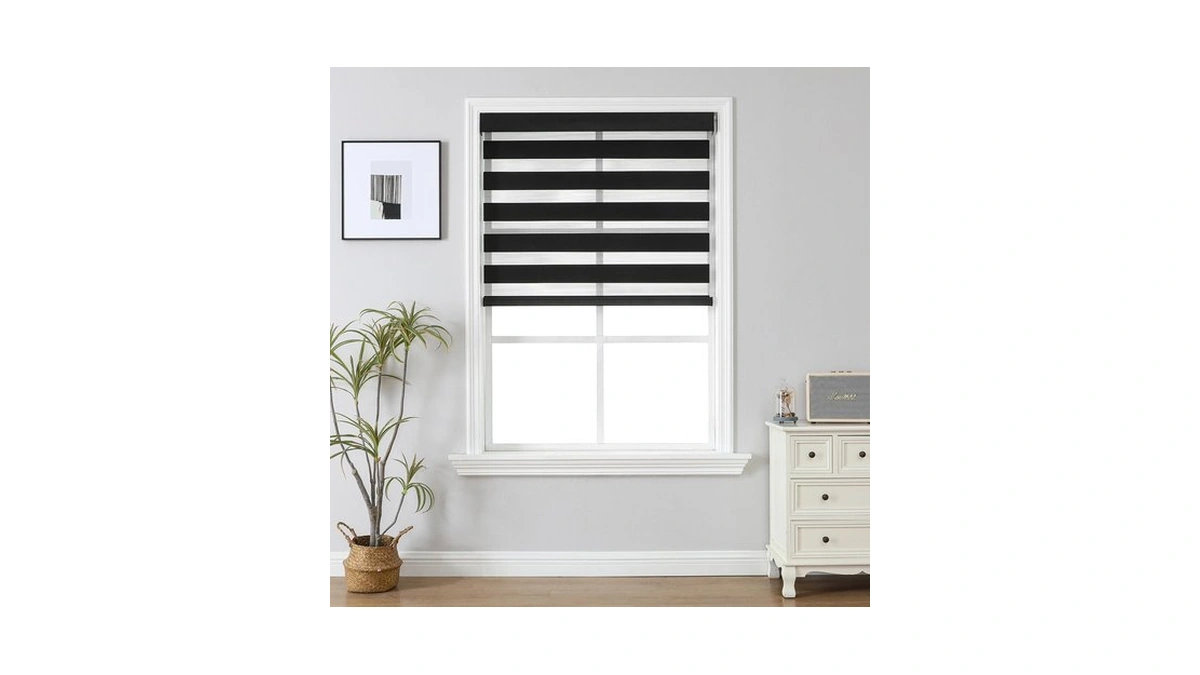 Joydeco Cordless Zebra Blinds For Windows (pro), 51" W X