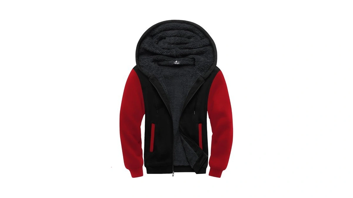 Scodi Hoodies For Men Heavyweight Fleece Sweatshirt - Full Zip