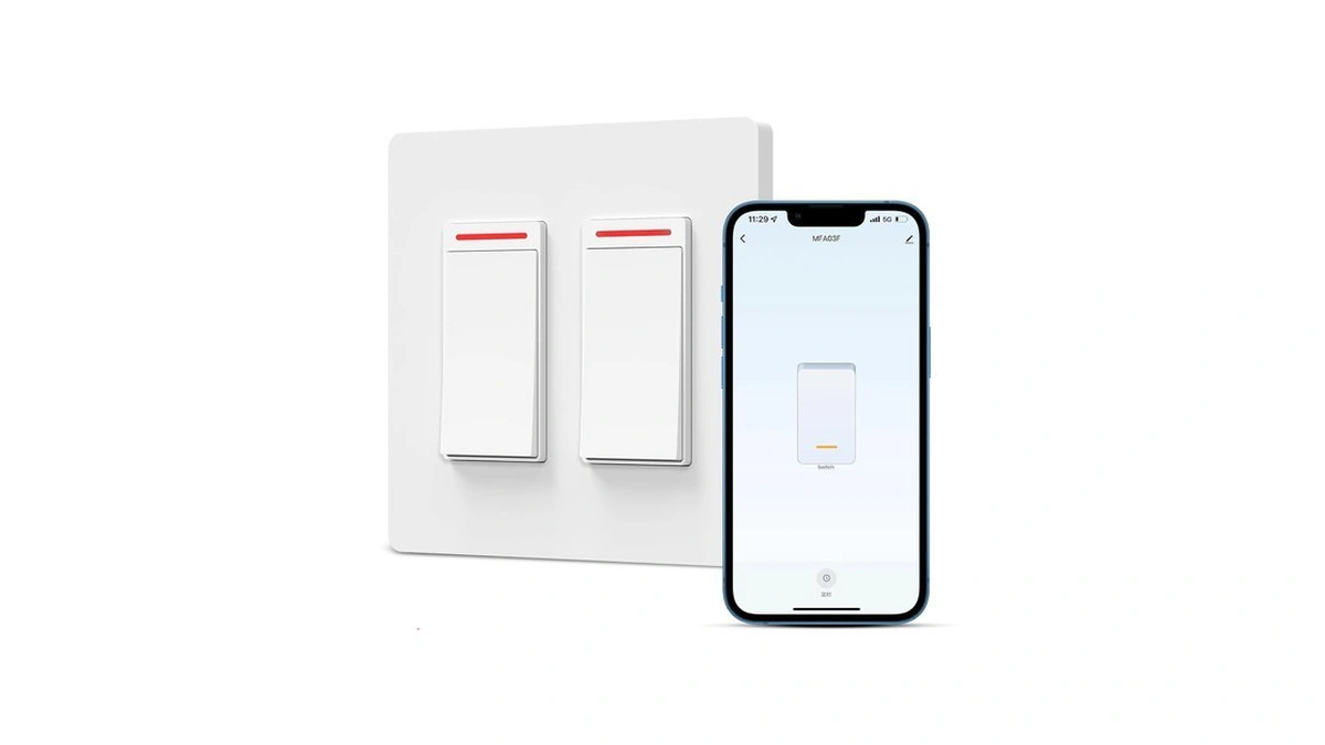 Smart Light Switch 2 Gang Single-pole Switch 2024 New Model