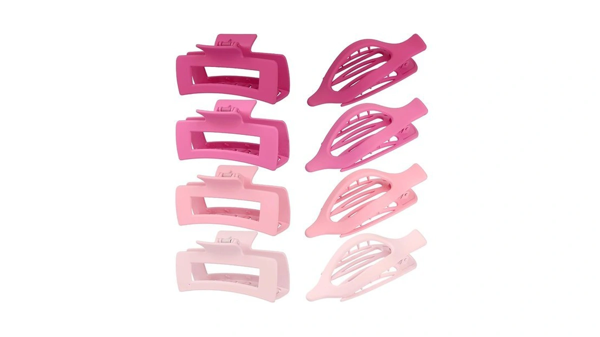 Chandat Hair Clips For Women, Flat Hair Clips, 8 Pcs,