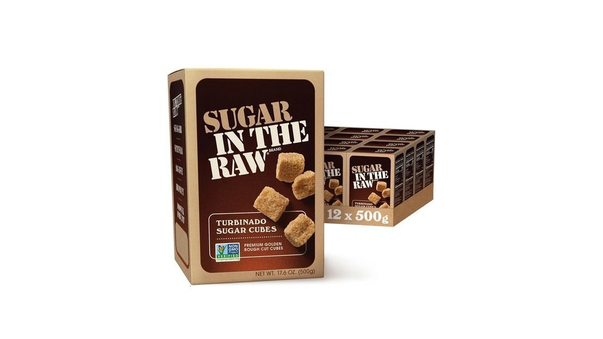 Sugar In The Raw, Turbinado Cane Sugar Cubes, 17.6 Oz