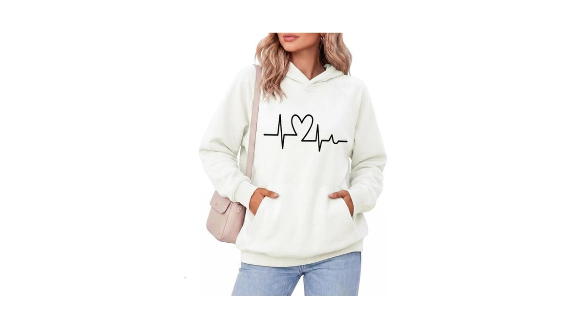 Zeagoo Womens Hoodies Casual Fall Long Sleeve Oversized Hooded Sweatshirt
