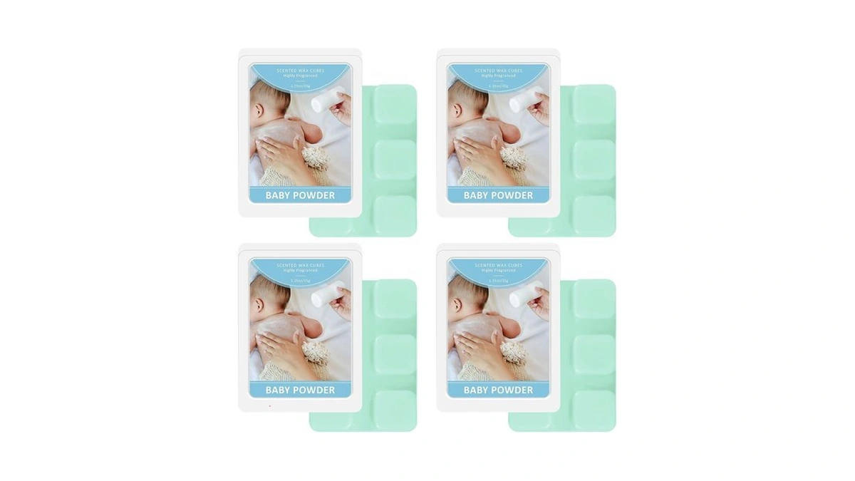 Strn Wax Melts Soy Wax Cubes Baby Powder Scented 4