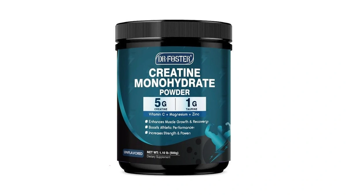 Drfoster Micronized Creatine Monohydrate Powder, 75 Servings