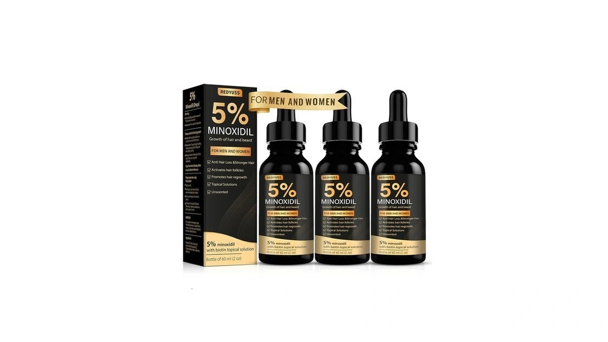 5% Minoxidil Hair Growth Serum Minoxidil Biotin For Hair Beard