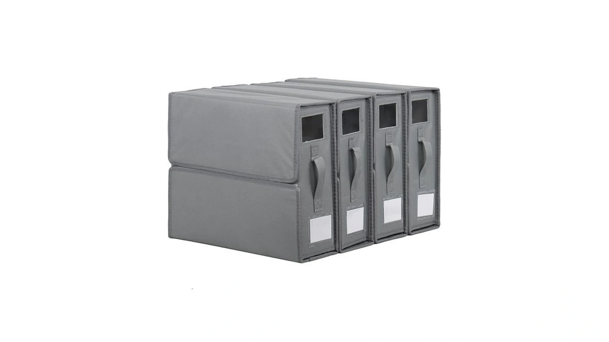 Ashare 4 Pack Sheet Organizers And Storage Foldable Sheet Organizer