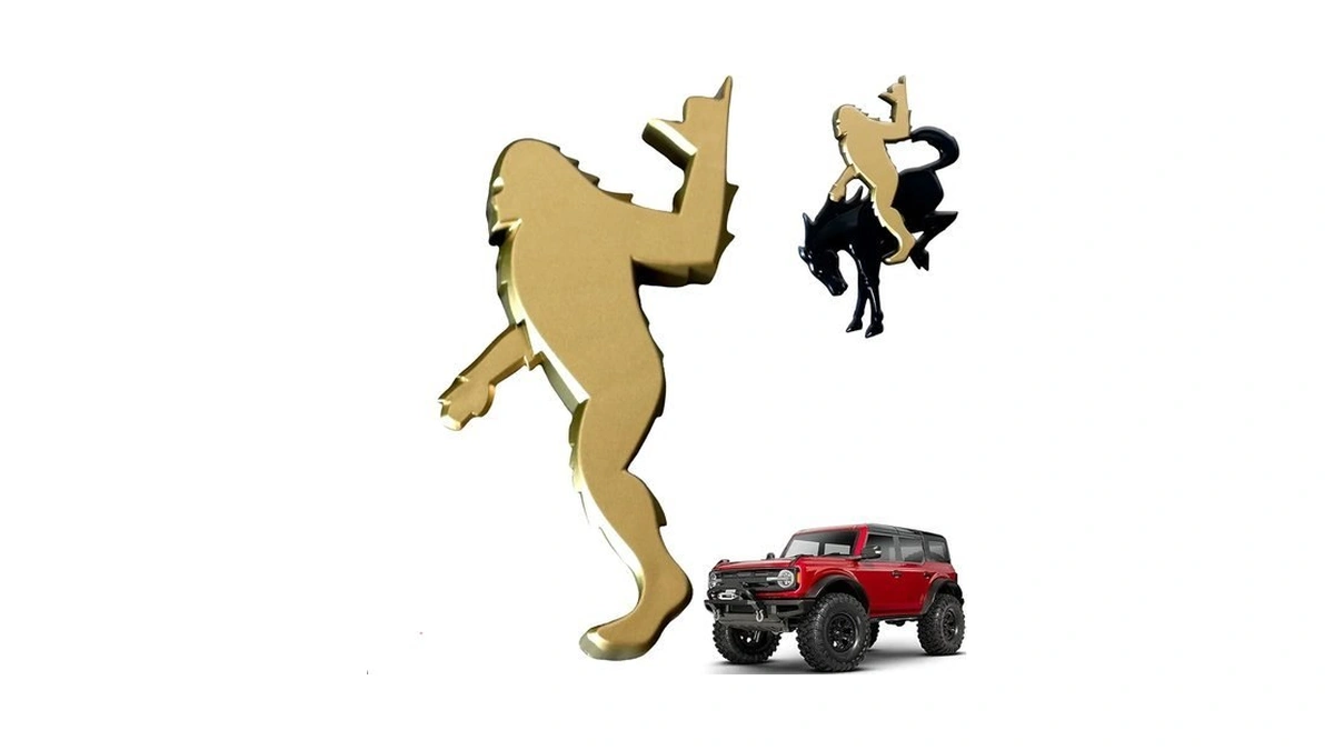 Amazon code: Add-a-sasquatch Emblem For Bronco – 3" X