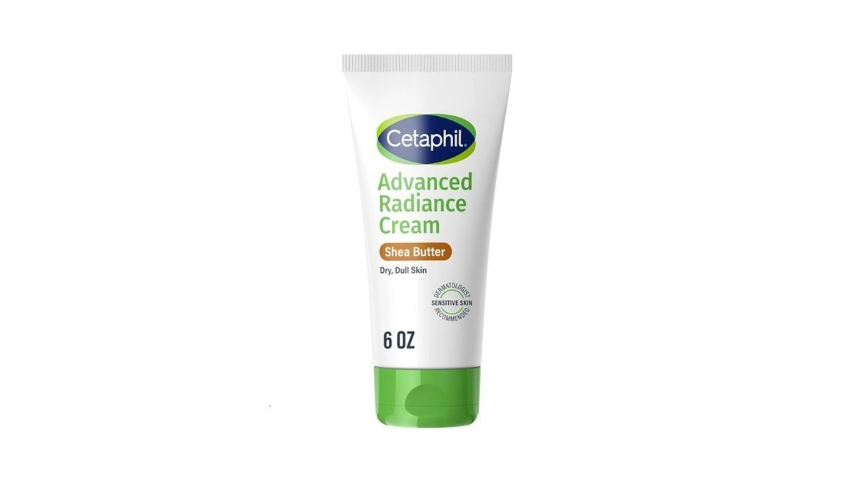 Cetaphil Advanced Radiance Face Cream, Shea Butter, Fragrance Free, 6