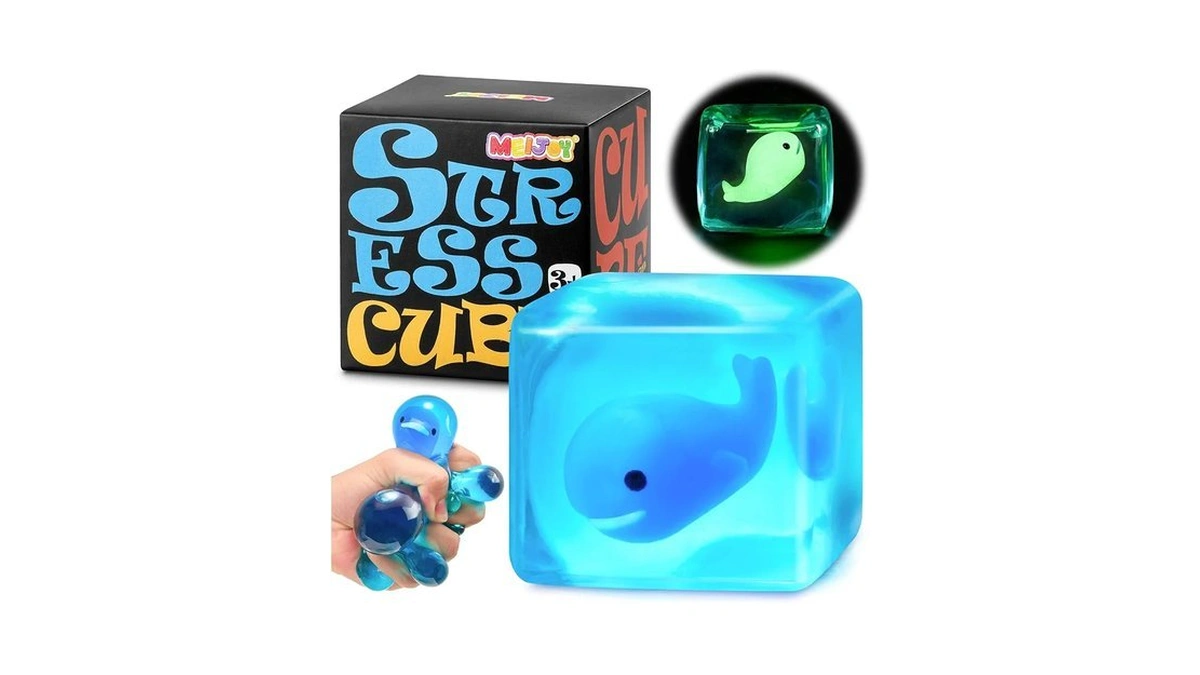 Squishy Fidget Toys Stress Cube - Squeeze Toys Stress Balls