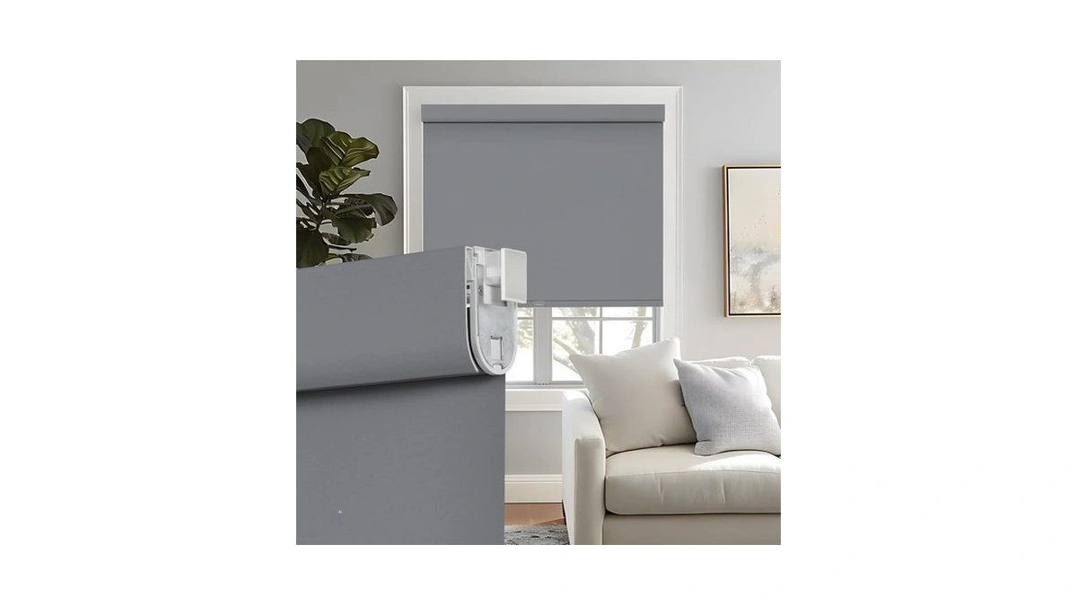 Persilux No Drill No Tools 100% Blackout Roller Blinds For