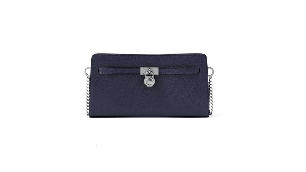 Michael Kors Hamilton Moderne X-small Convertible Crossbody Bag, Silver-tone Hardware/urbino