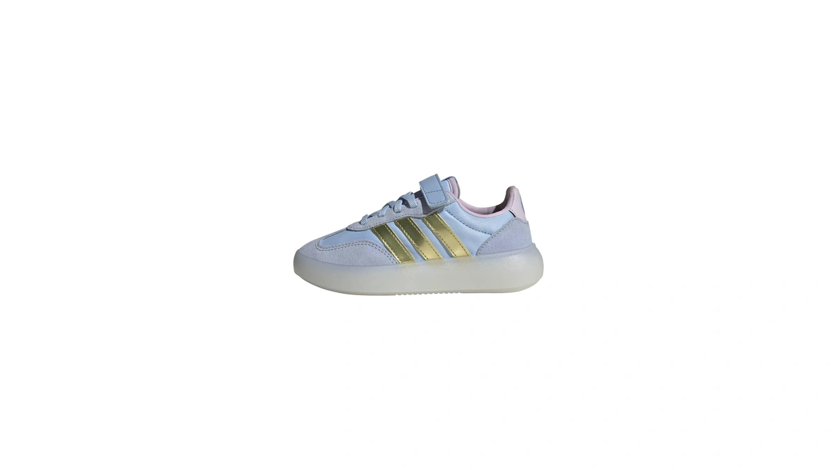 Adidas Unise-kids Barreda Blue Gold Metallic ...