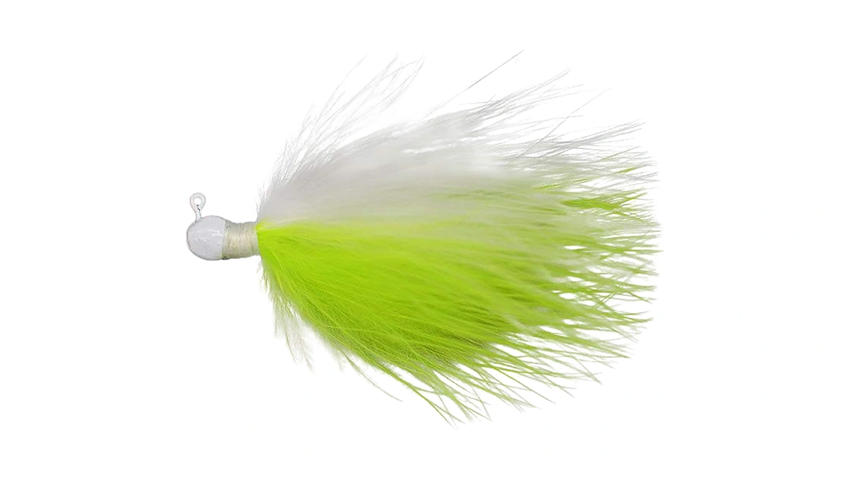 Trout Magnet D2 Marabou Jig - Neon Shadkill - 1/32