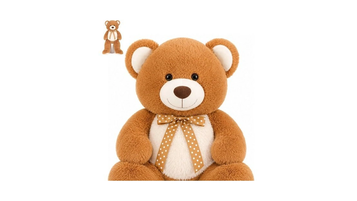 Maogolan Giant Teddy Bear Stuffed Animal, 47" Brown