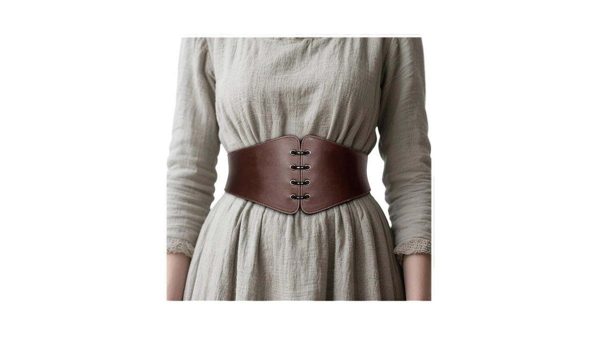 Amazon : Medieval Renaissance Leather Corset Belt