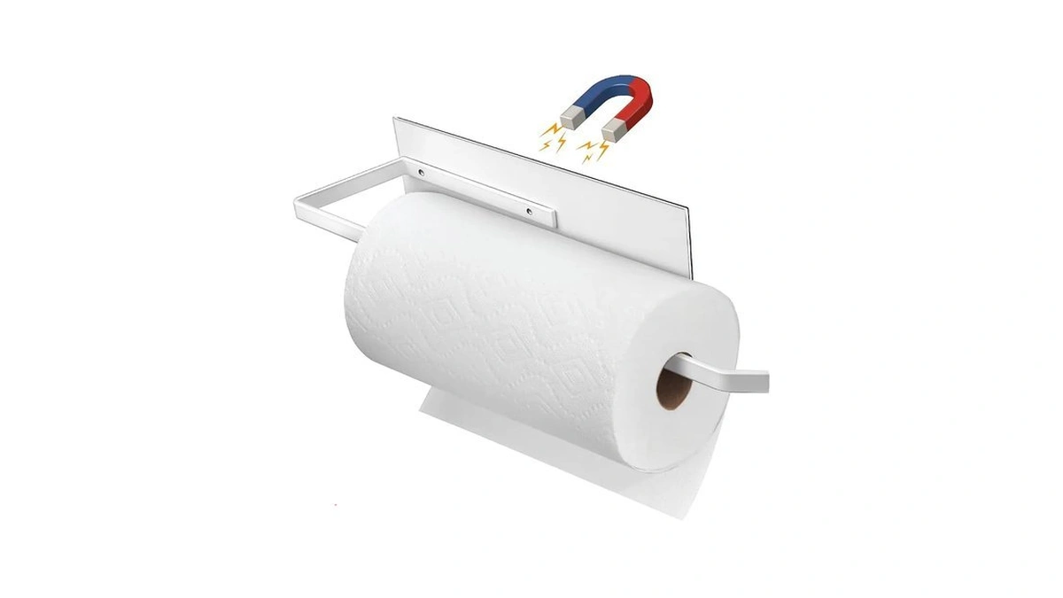 Magnetic Paper Towel Holder For Fridge, Toilet Paper Roll Holder