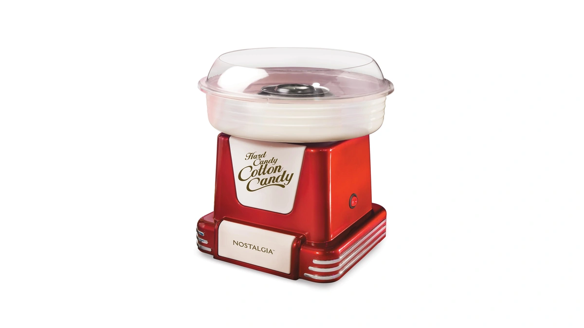 Nostalgia Cotton Candy Machine - Retro Cotton Candy Machine For