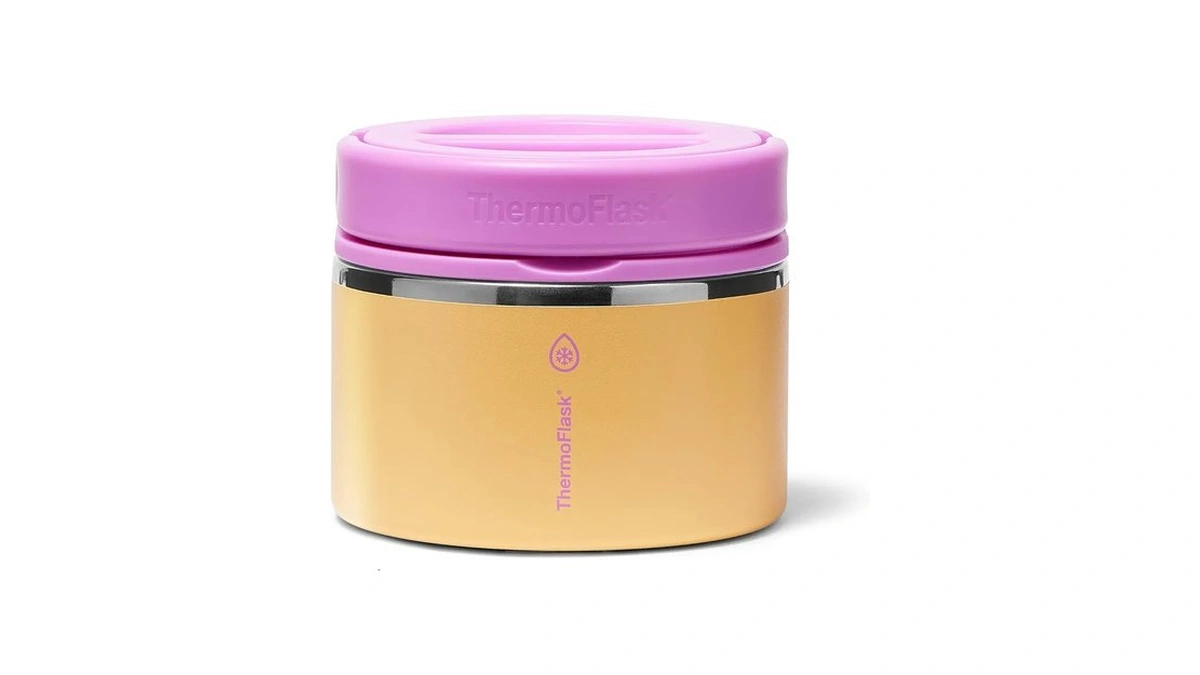 Thermoflask Insulated Food Jar With Leakproof Lid (12 Oz, Candy