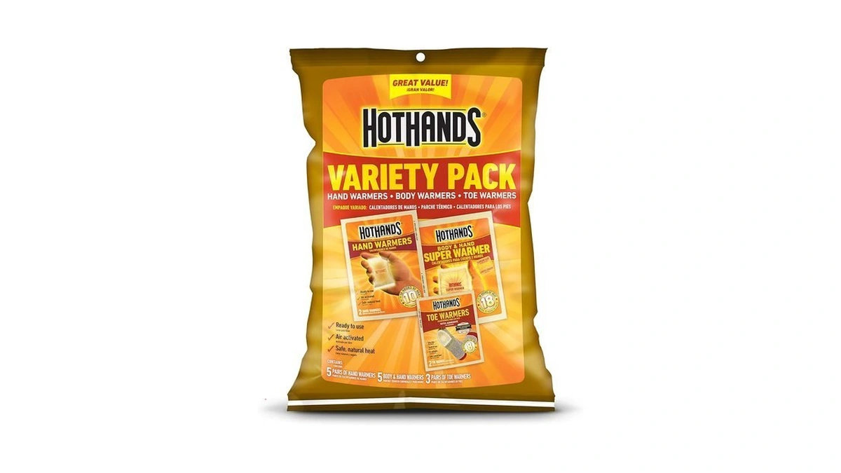 Hothands Toe, Hand, & Body Warmer Variety Pack - Long