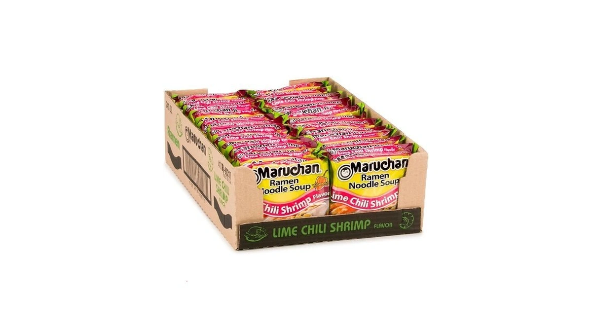 Maruchan Ramen Noodle Soup, Lime Chili Shrimp Flavor – Japanese-style