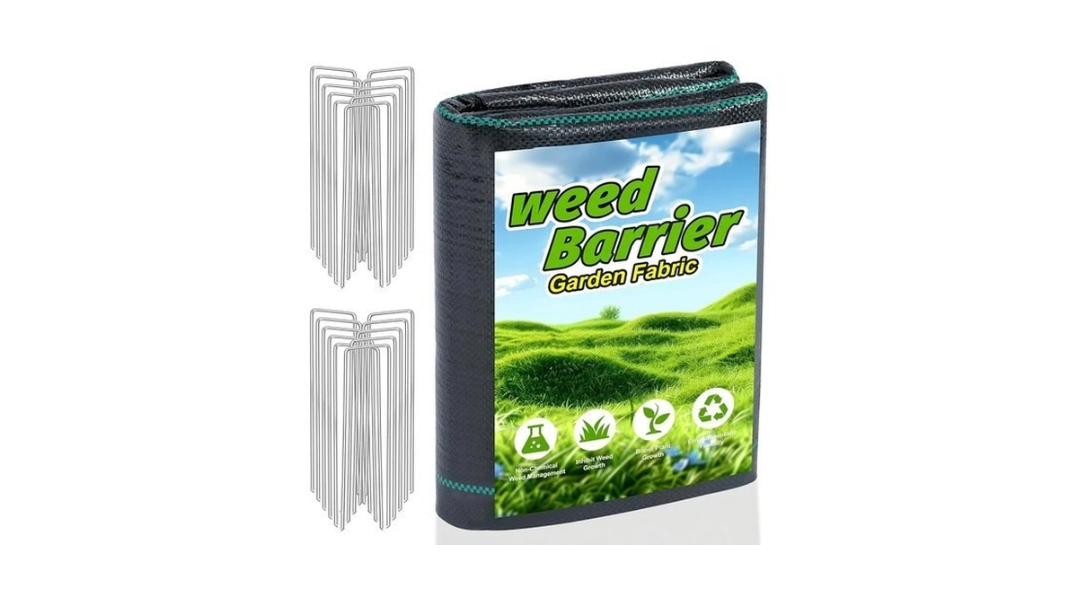 Ocean Ice 3ft X 50ft Weed Barrier Fabric Heavy Duty,