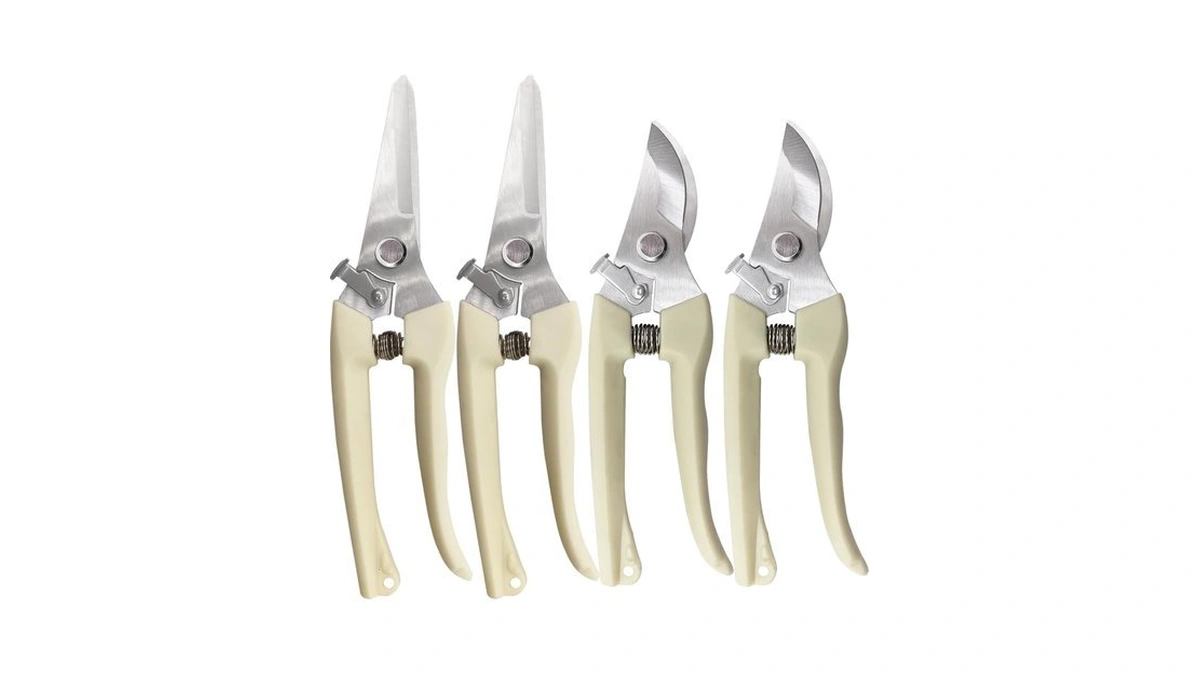 Binckin Garden Scissor For Plant, 4 Pcs Floral Scissors, Tip