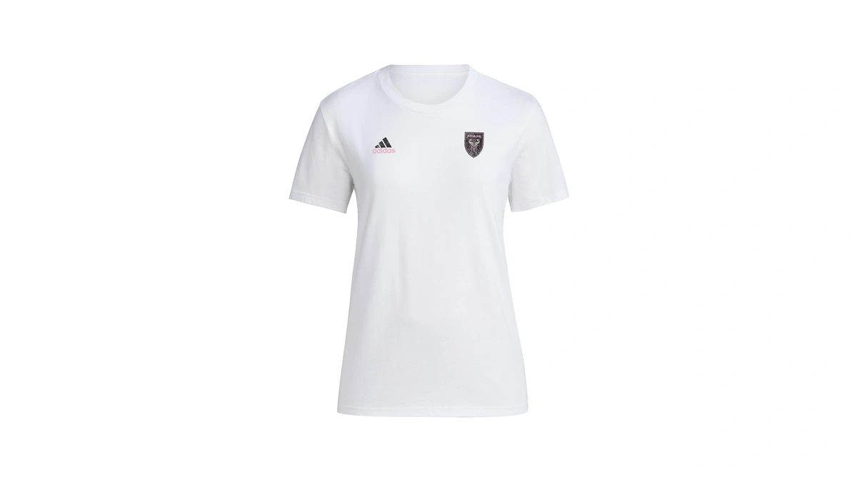 Adidas Women's Inter Miami Cf Local Stoic Short Sleeve Pre-game