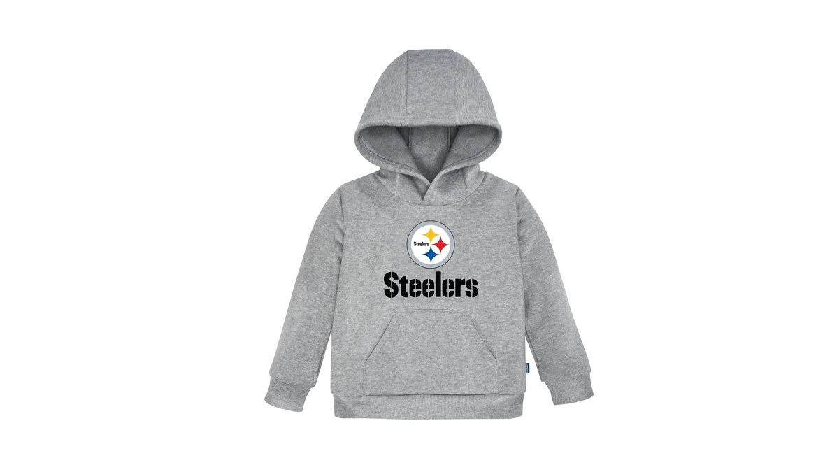 Gerber Nfl Toddler Boys' Fleece Hoodie, Pittsburgh Steelers, 2t Team