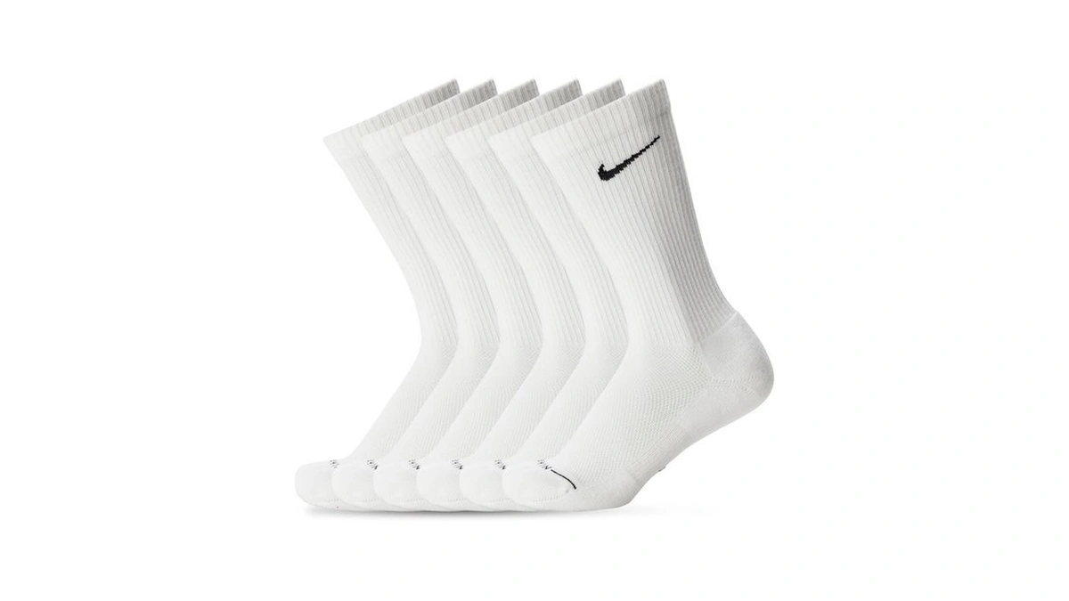 Nike Everyday Plus Crew (6 Pairs), Multi-color, Large