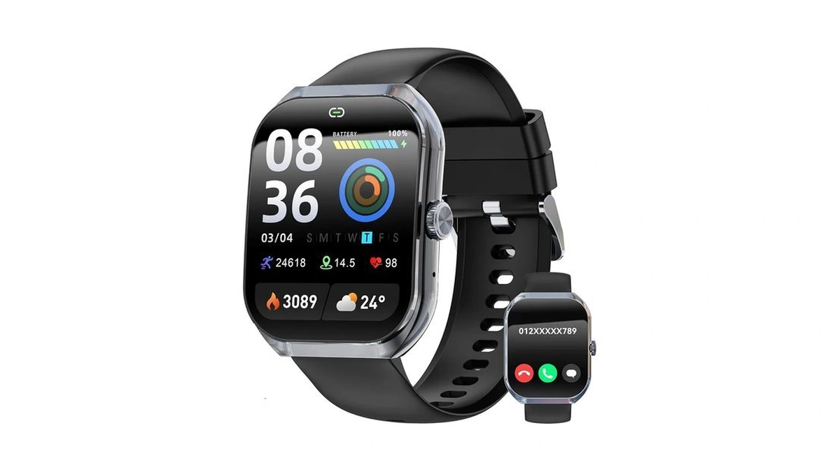Karchilor Smart Watch For Women Men, 2.01" Hd Fitness Tracker