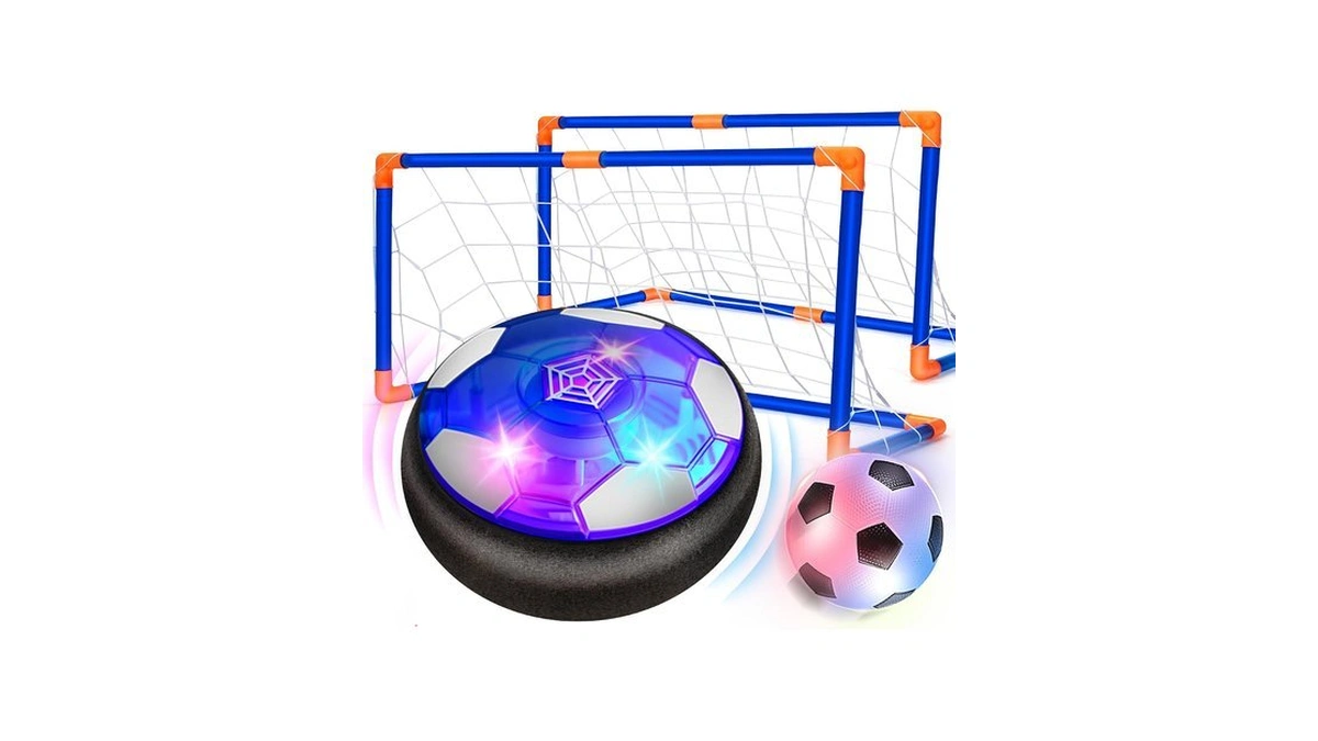 Hover Soccer Ball Set With 2 Goals, Indoor Toys For