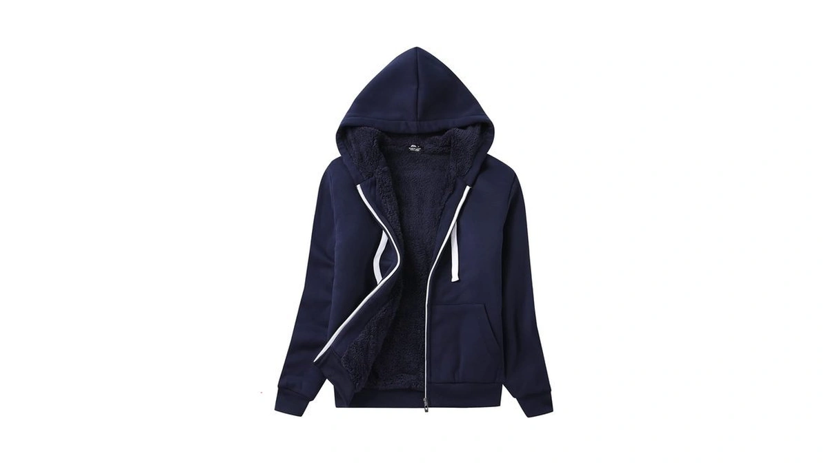 Swisswell Hoodies For Women Winter Fleece Sweatshirt - Full Zip