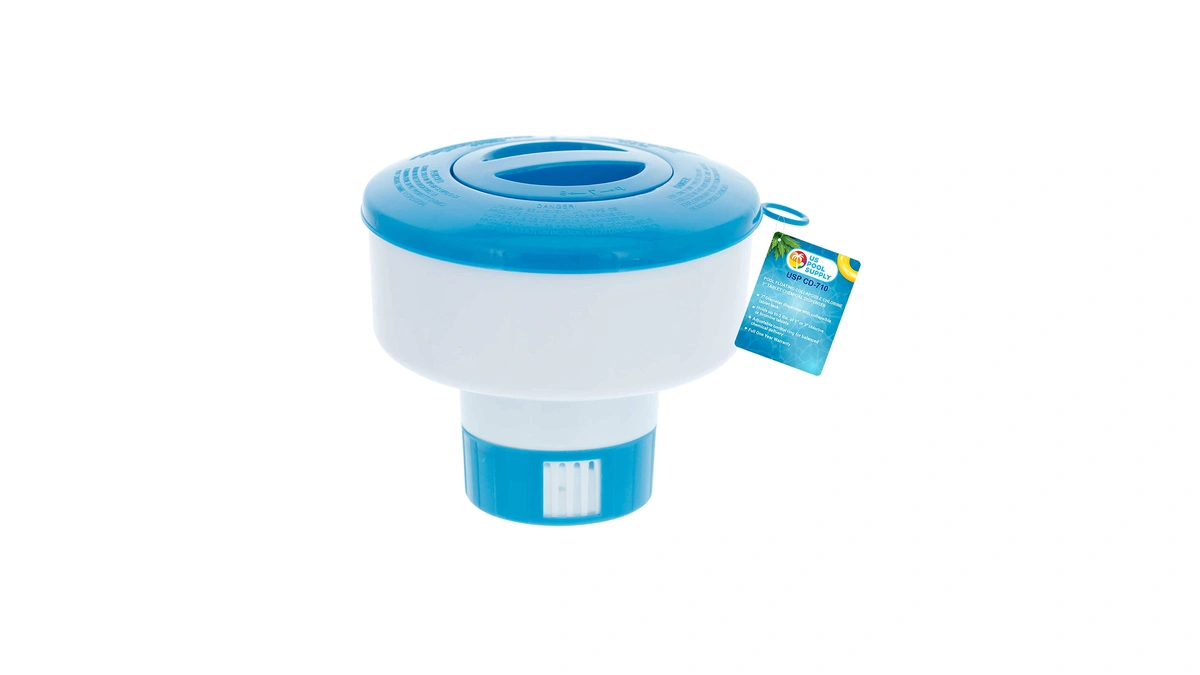 U.s. Pool Supply Pool Floating Collapsible Chlorine 3" Tablet Dispenser