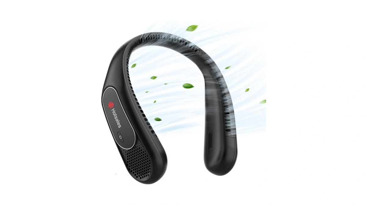 Hotsales Neck Fan, Bladeless Fan That Blows Cold Air, Portable