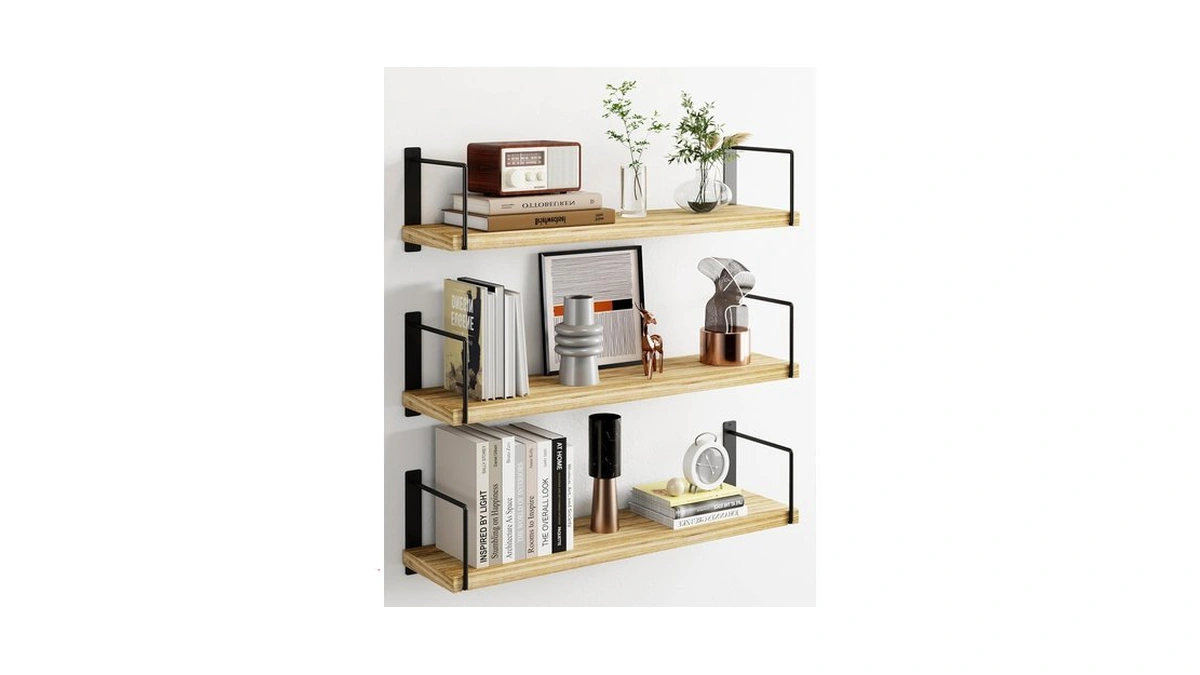 Floating Shelves, 24 In Bookshelves For Room Wall, Shelves On