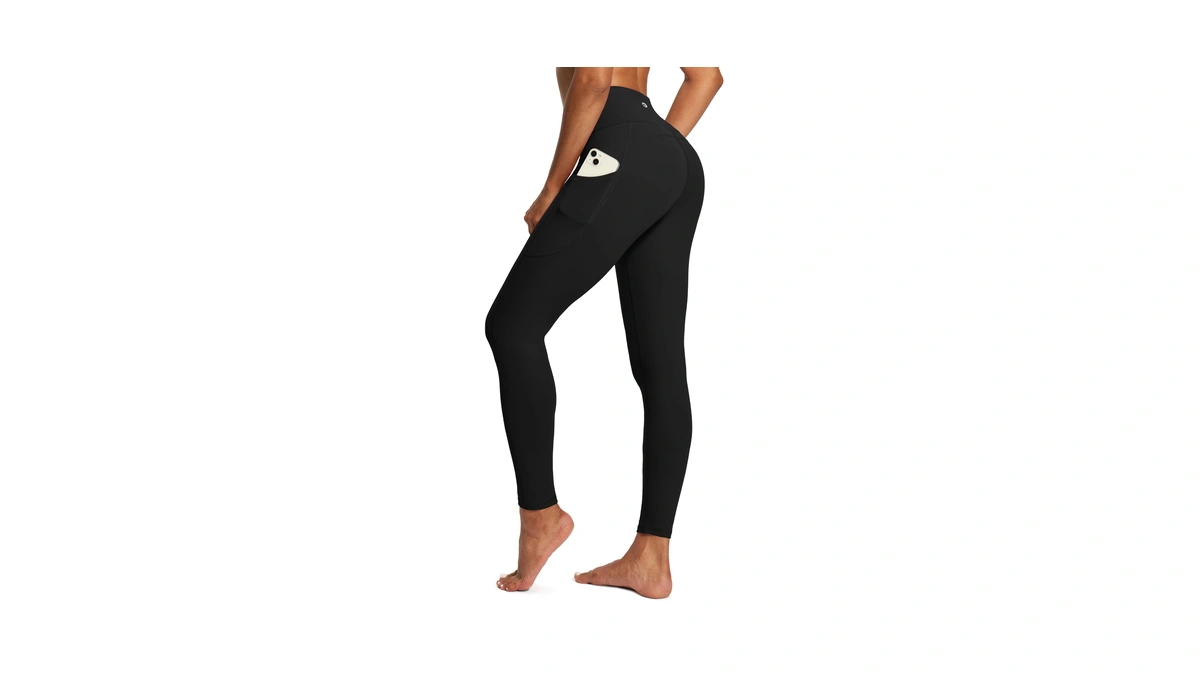 Iuga Tummy Control Leggings With Pockets For Women Workout Yoga