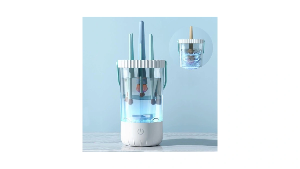 Electric Makeup Brush Cleaner, Automatic Makeup Brush Cleaning Machine With